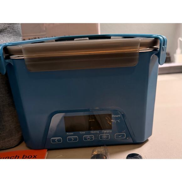 Cordless Electric Lunch Box, 1.2L Self Heating Lunch Box - Picture 7 of 16